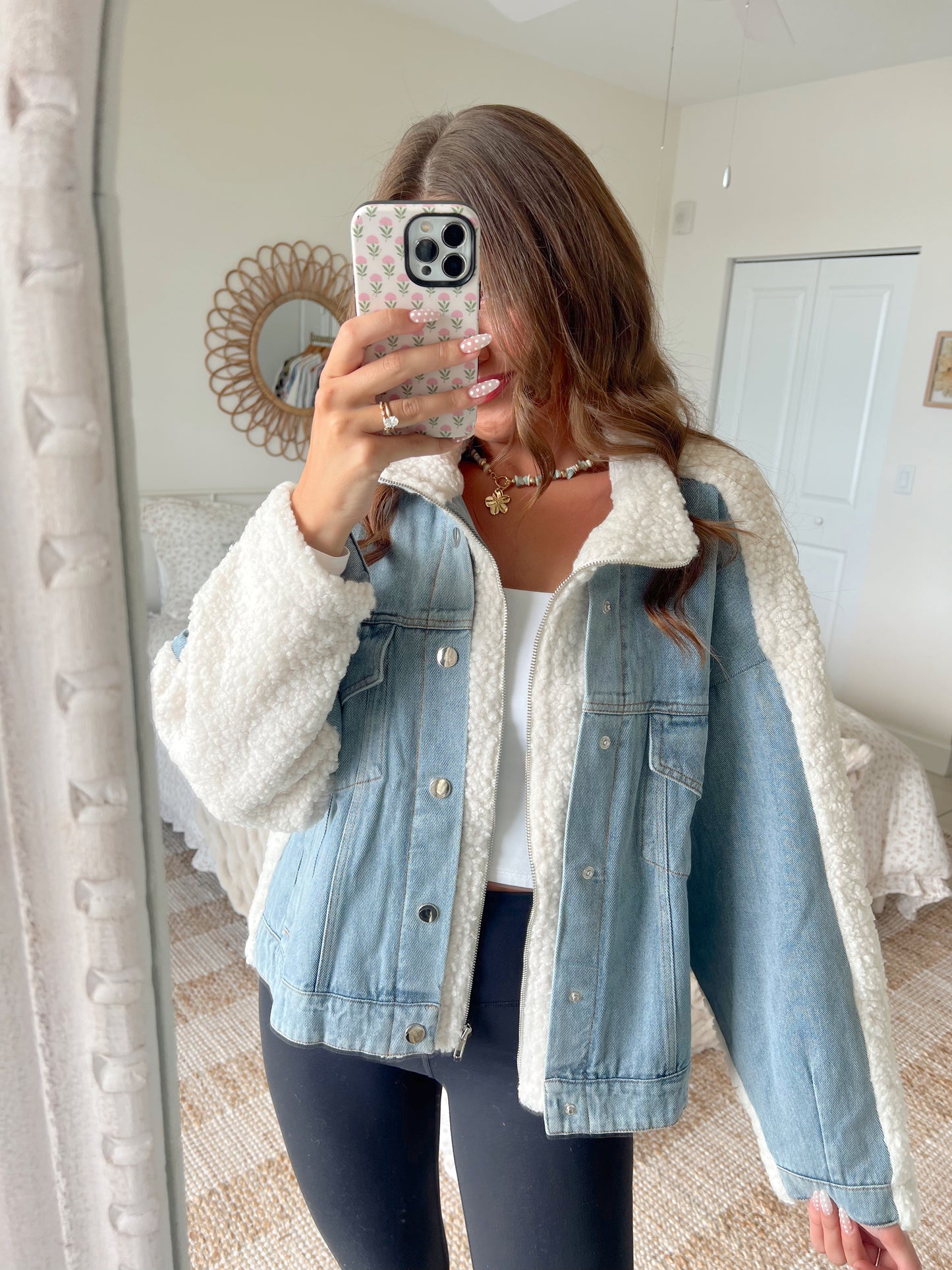 ASPEN SHERPA DENIM JACKET
