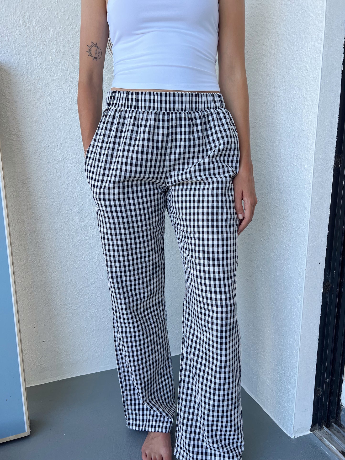 CAMI BOXER PANTS - BLACK