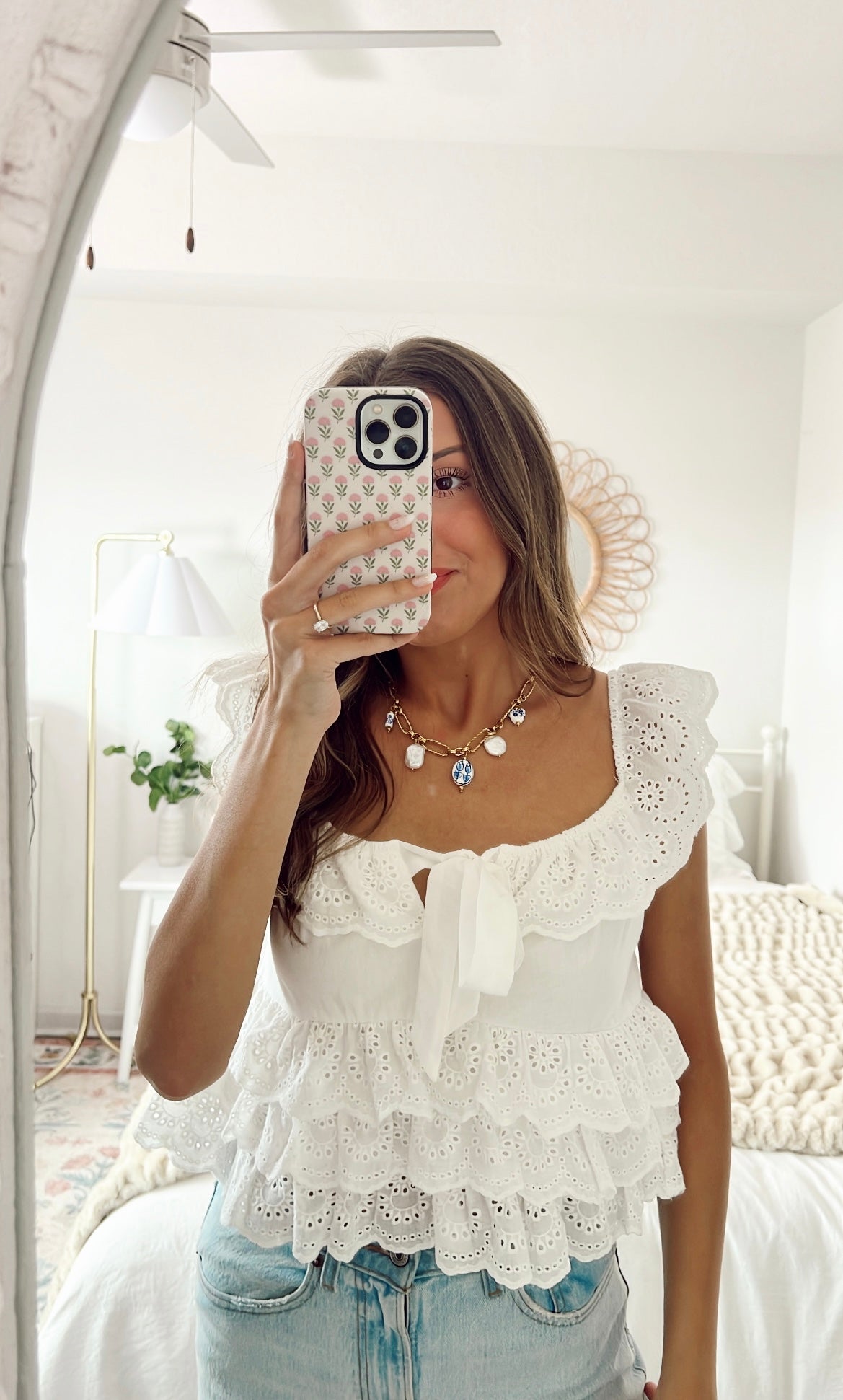 MAISEY RUFFLE TOP