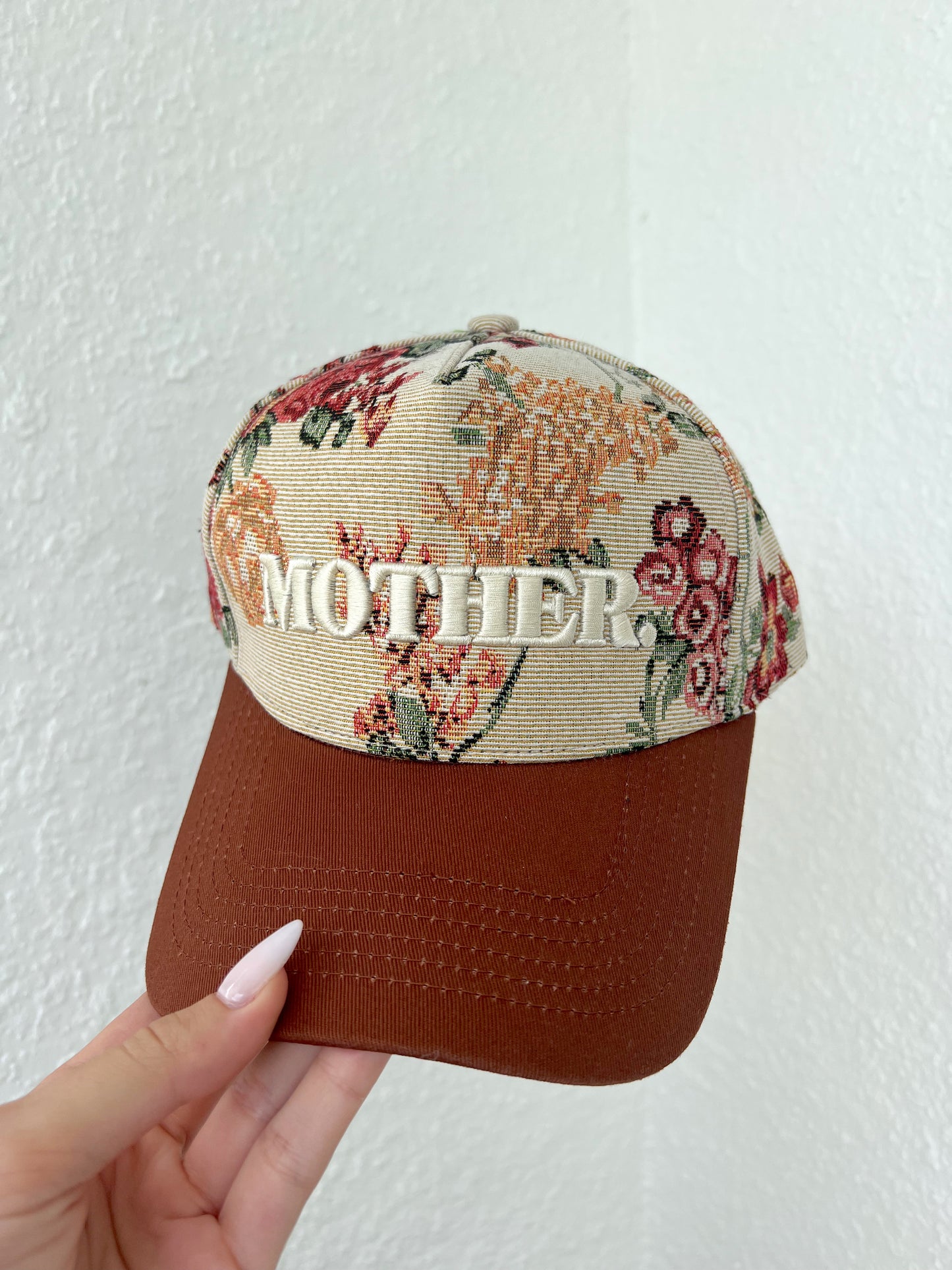 'MOTHER' EMBROIDERED HAT