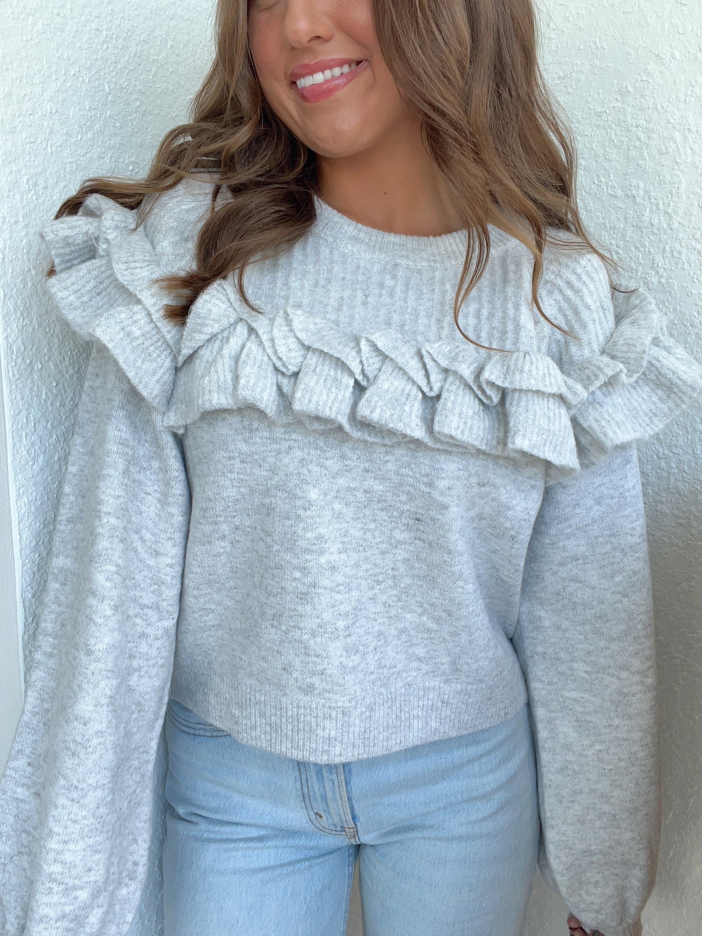 ANABELLE SWEATER - SLATE