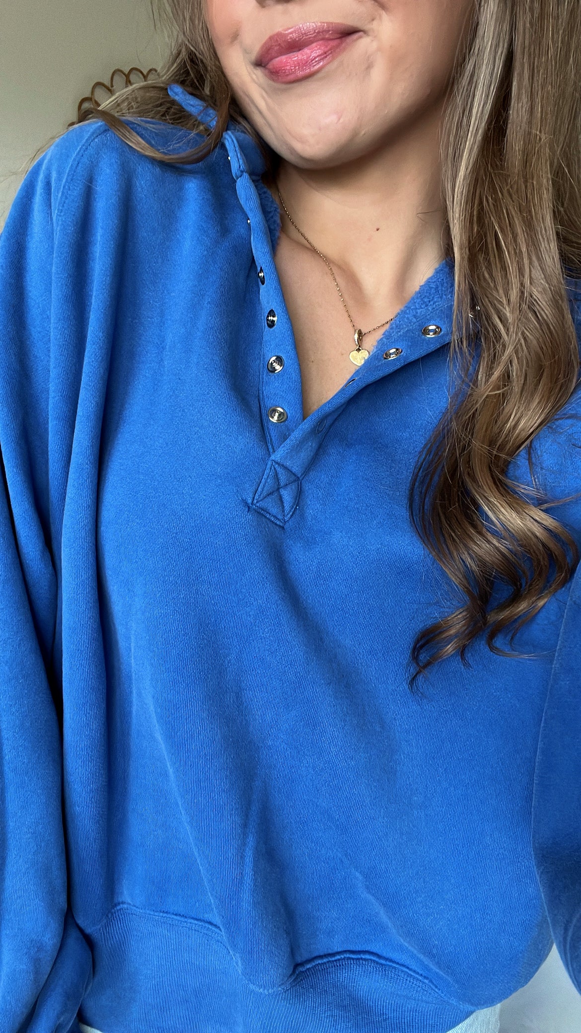 SUNDAY PULLOVER - ROYAL BLUE