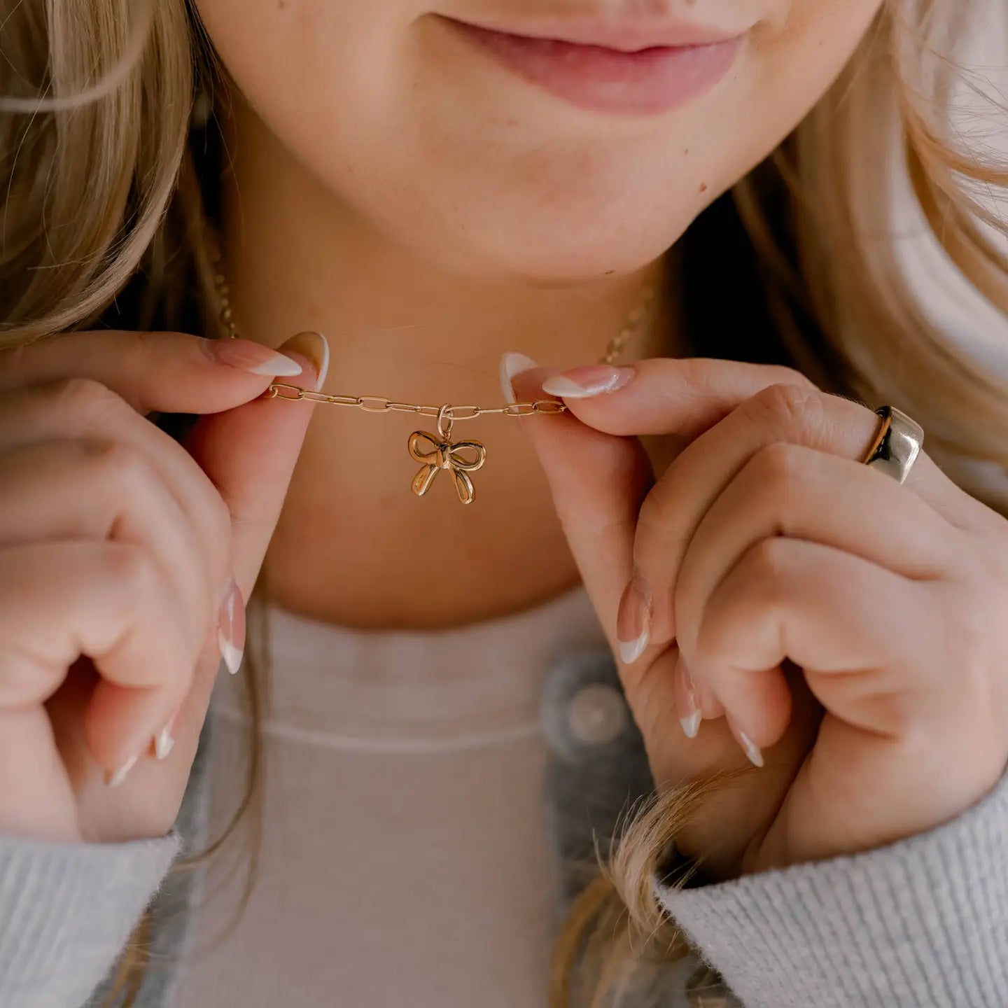 'HE HOLDS ALL TOGETHER' NECKLACE
