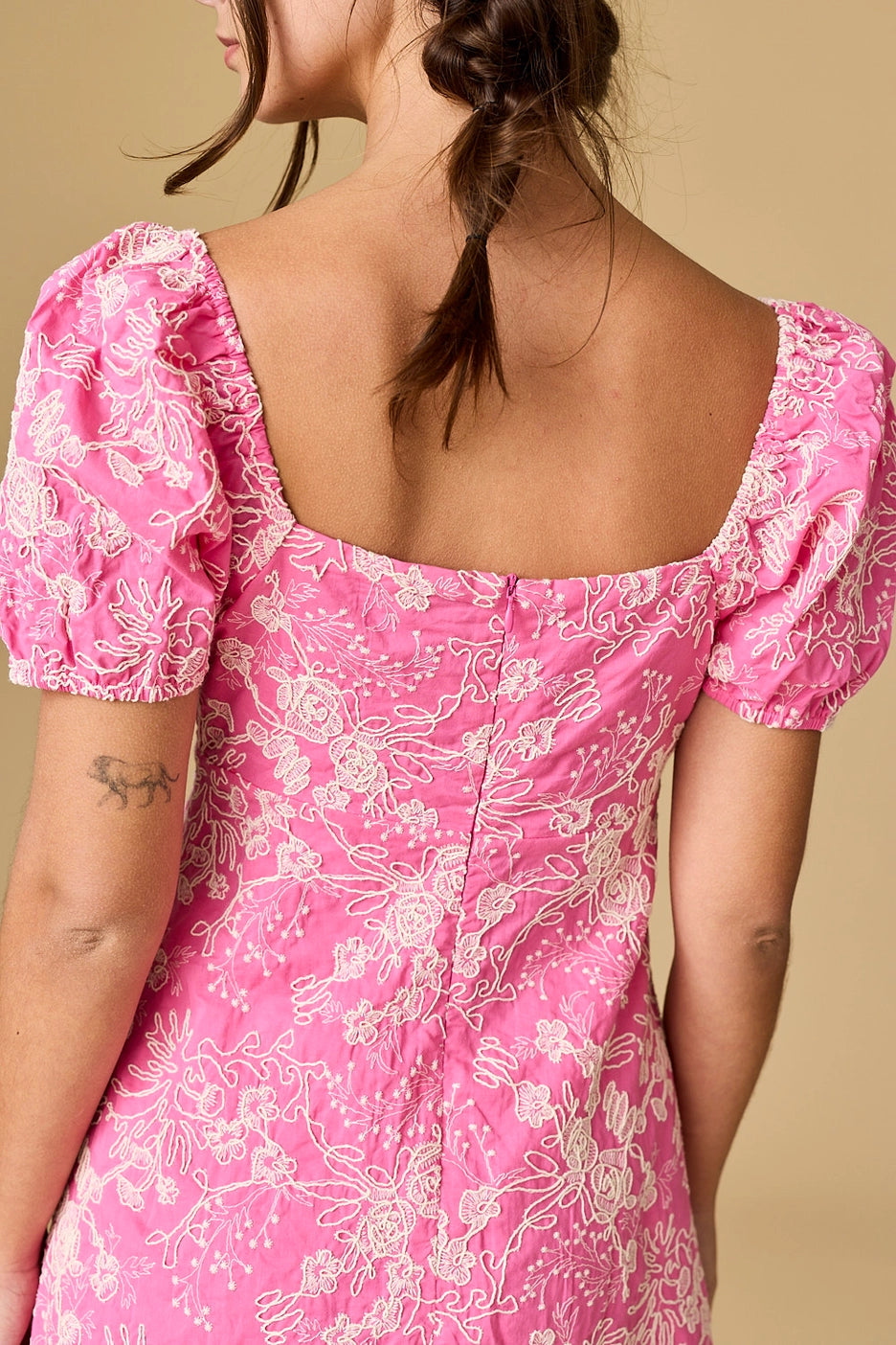 MELANIE FLORAL MINI DRESS