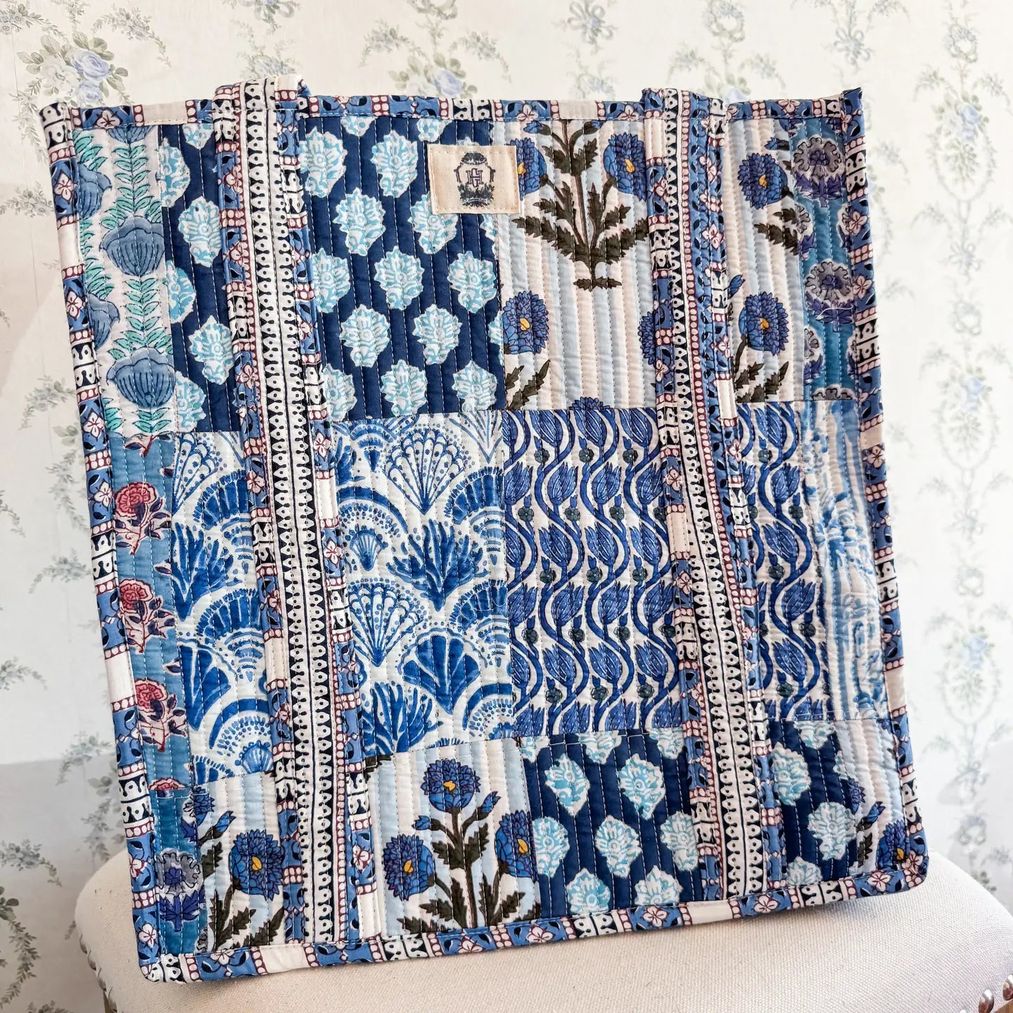 KAYLIE PATCHWORK TOTE
