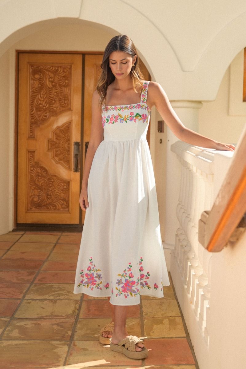 LITTLE ITALY MIDI DRESS