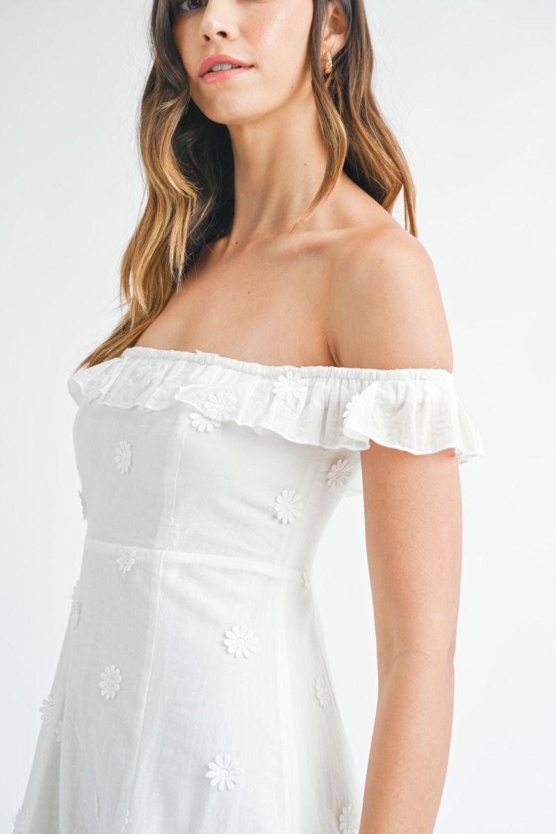 FLOWER GIRL DITSY MAXI DRESS