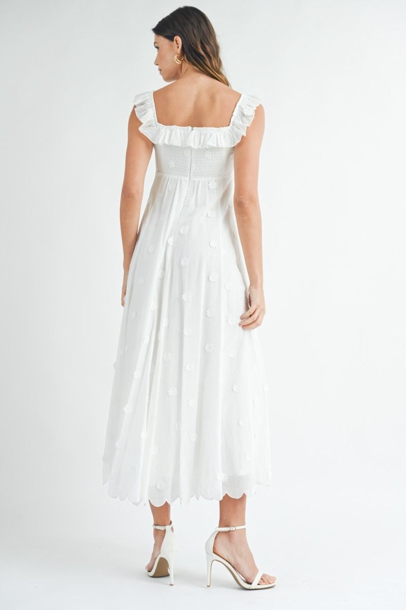 FLOWER GIRL DITSY MAXI DRESS
