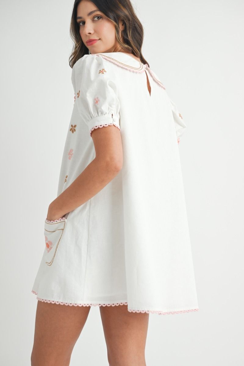 FLOWER CHILD MINI DRESS