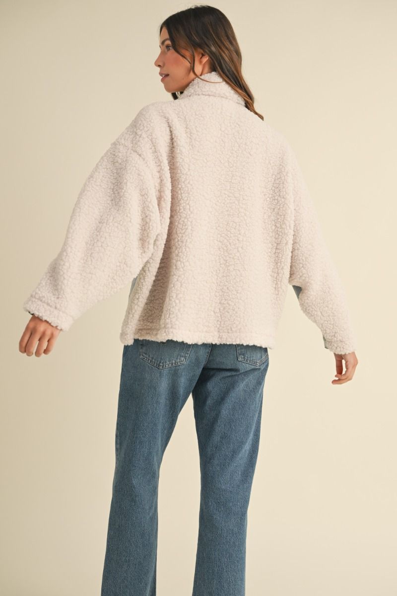 SNOWBANK DENIM SHERPA JACKET