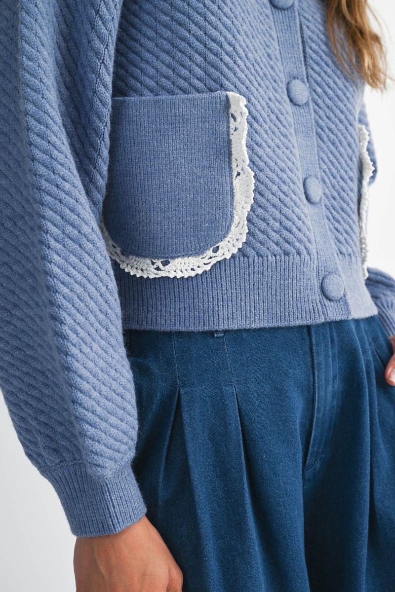 WHISPERING LACE CARDIGAN