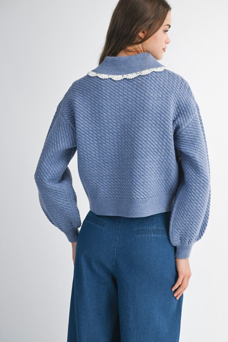 WHISPERING LACE CARDIGAN