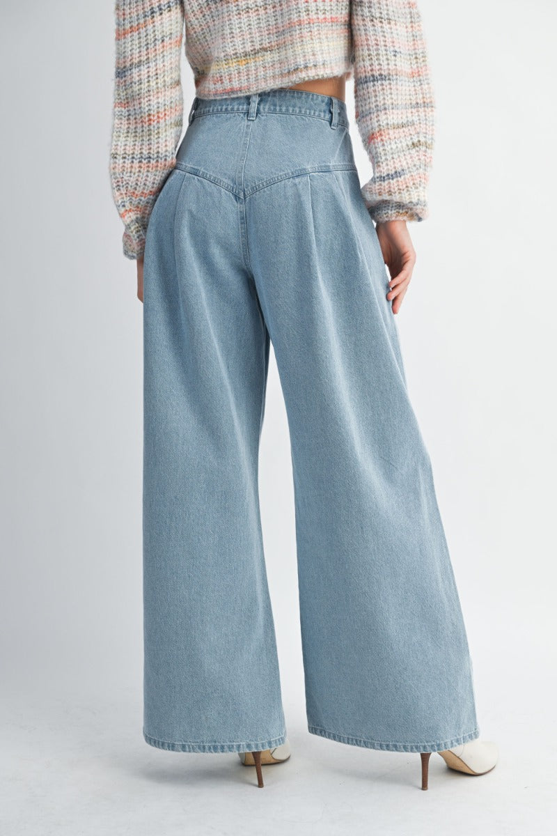 CHLOE WIDELEG JEANS