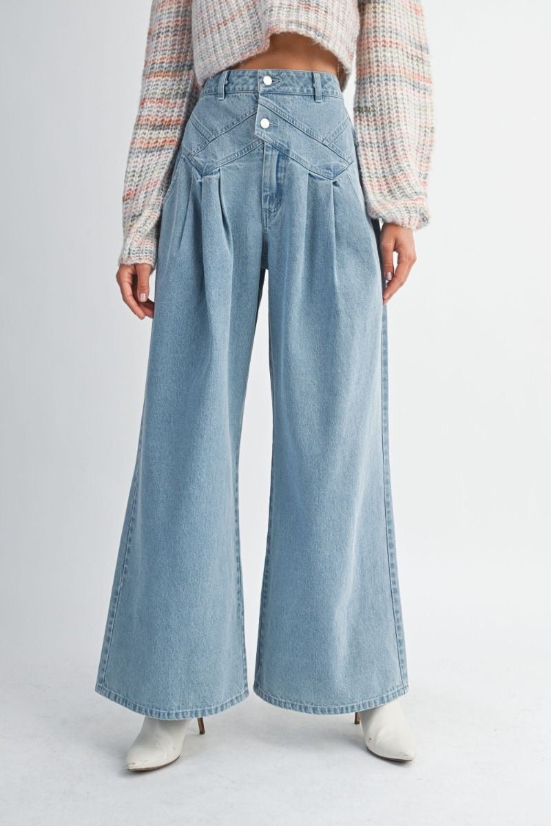 CHLOE WIDELEG JEANS