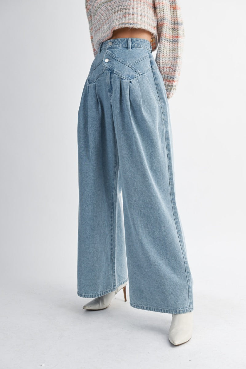 CHLOE WIDELEG JEANS