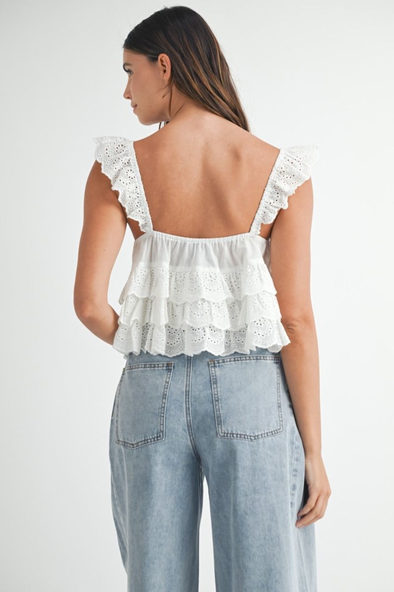 MAISEY RUFFLE TOP