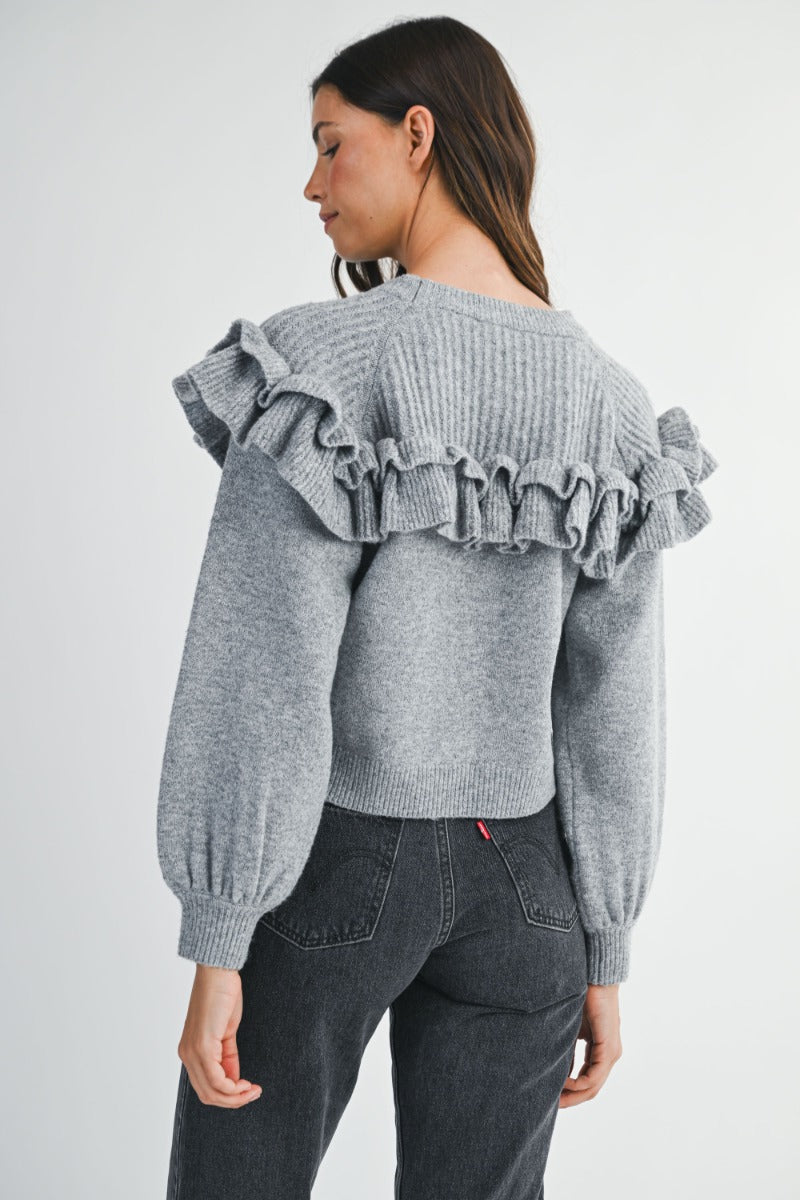 ANABELLE SWEATER - SLATE
