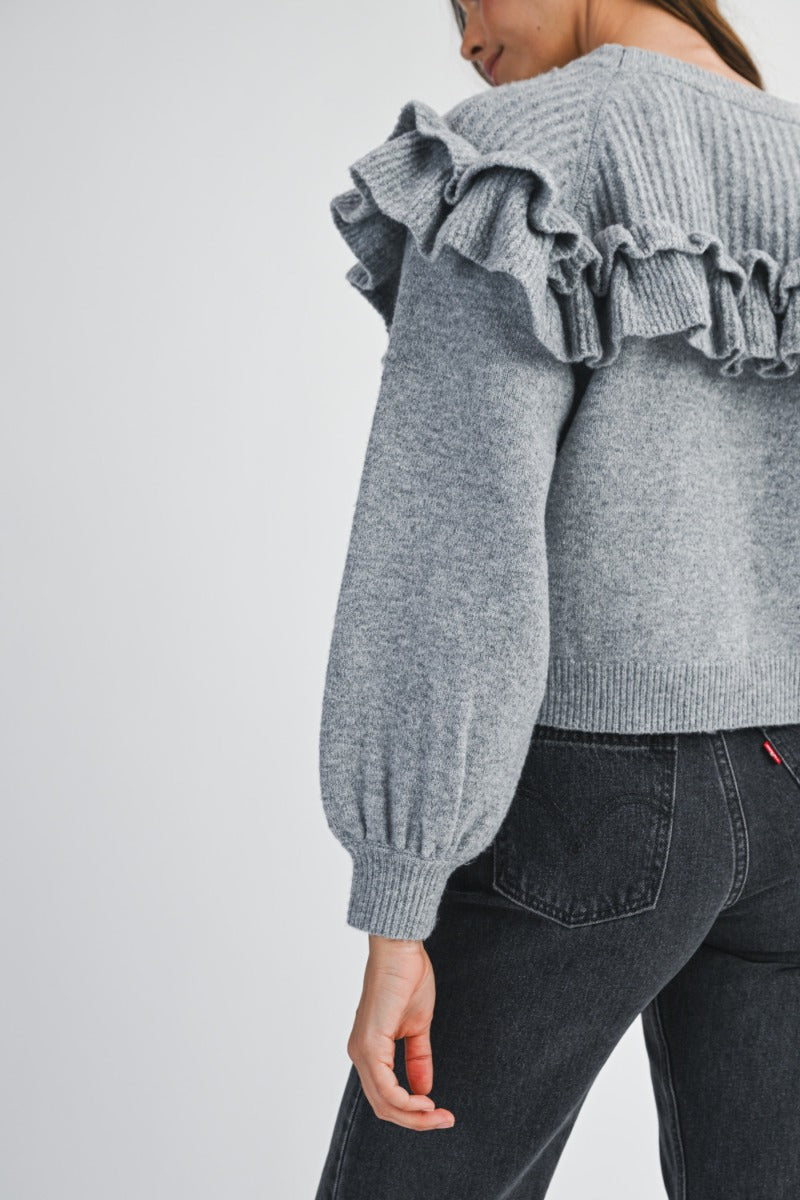 ANABELLE SWEATER - SLATE