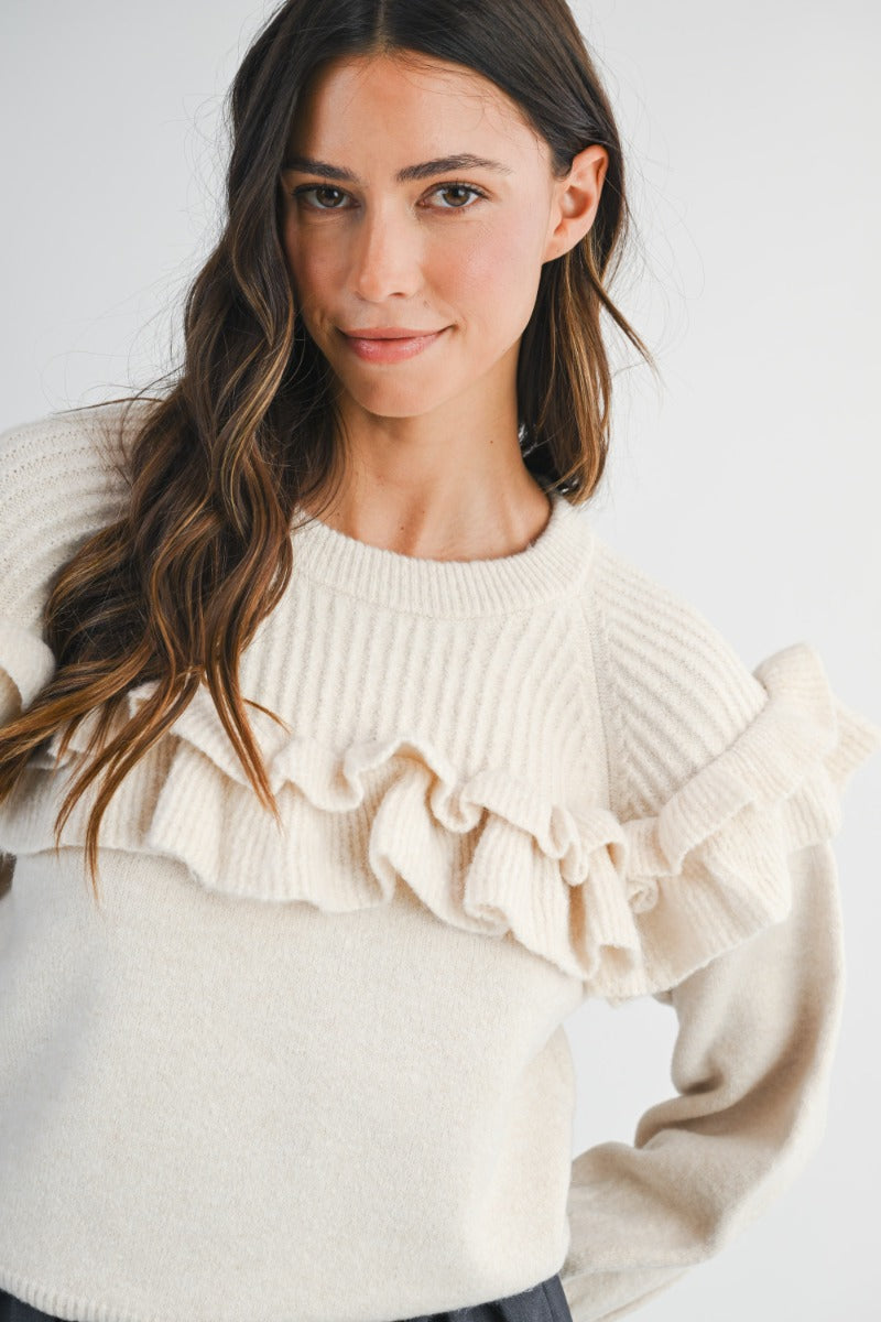 ANABELLE SWEATER - IVORY
