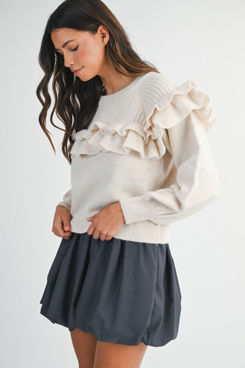 ANABELLE SWEATER - IVORY
