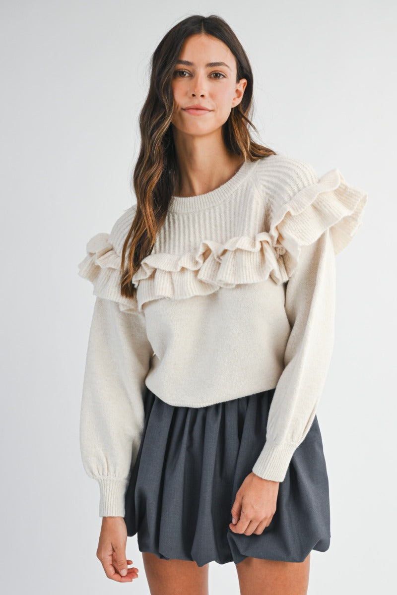 ANABELLE SWEATER - IVORY