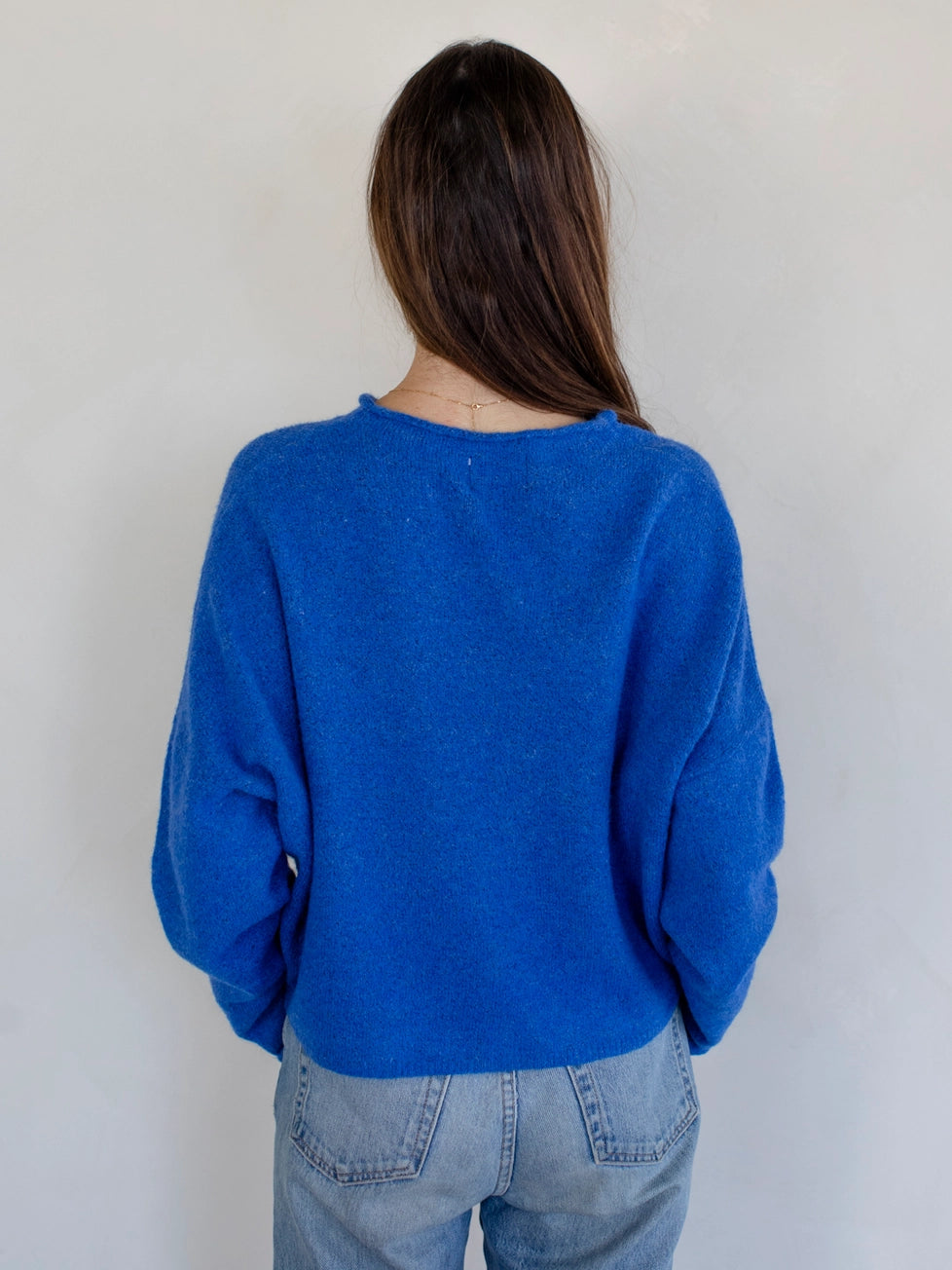 Church Girl Knit - Royal Blue