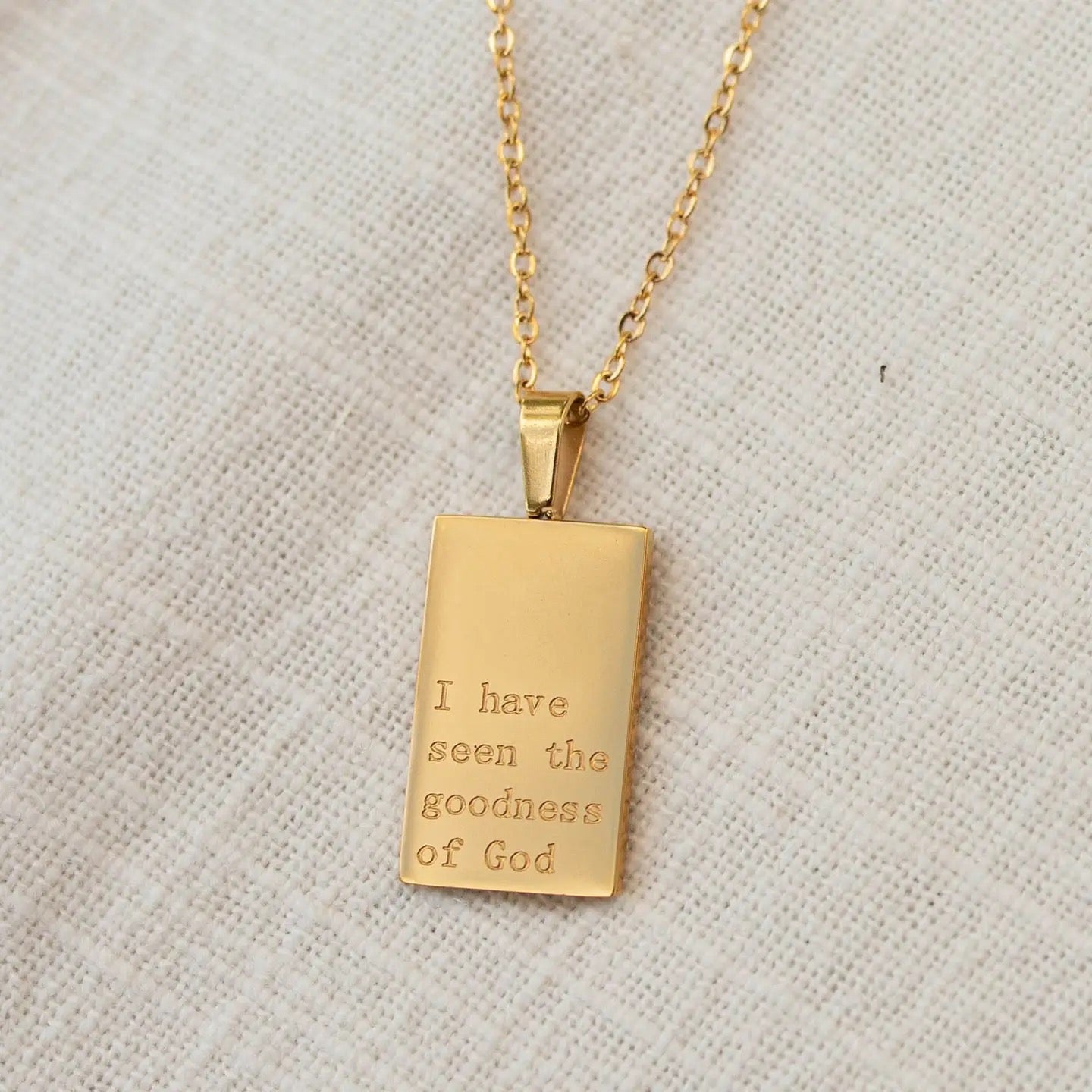 'Goodness of God' Necklace
