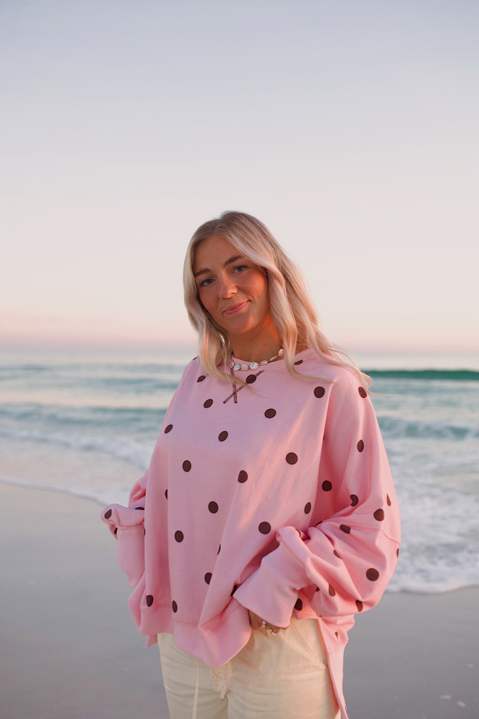 Lexi Dot Pullover