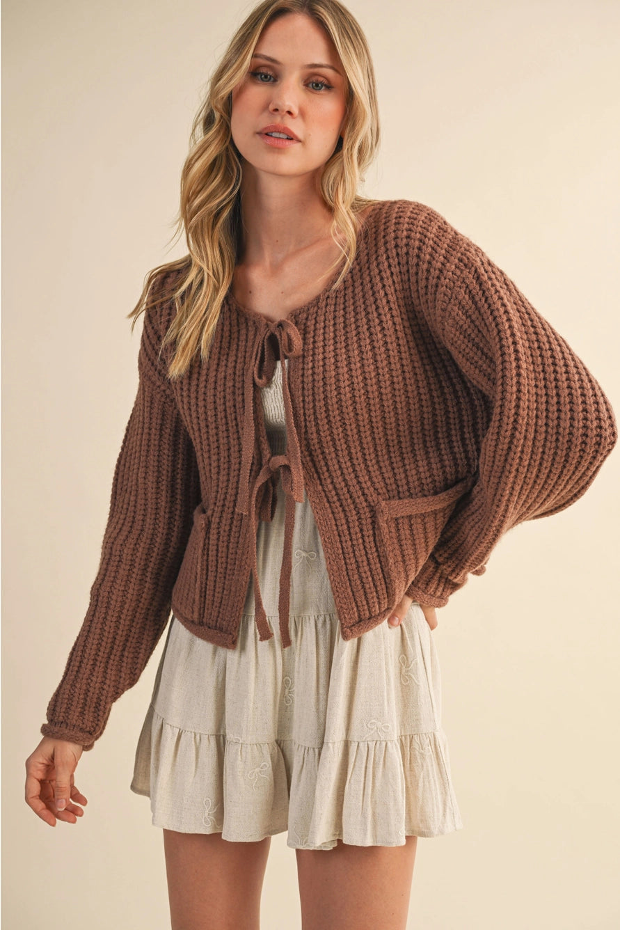 Connie Tie Cardigan