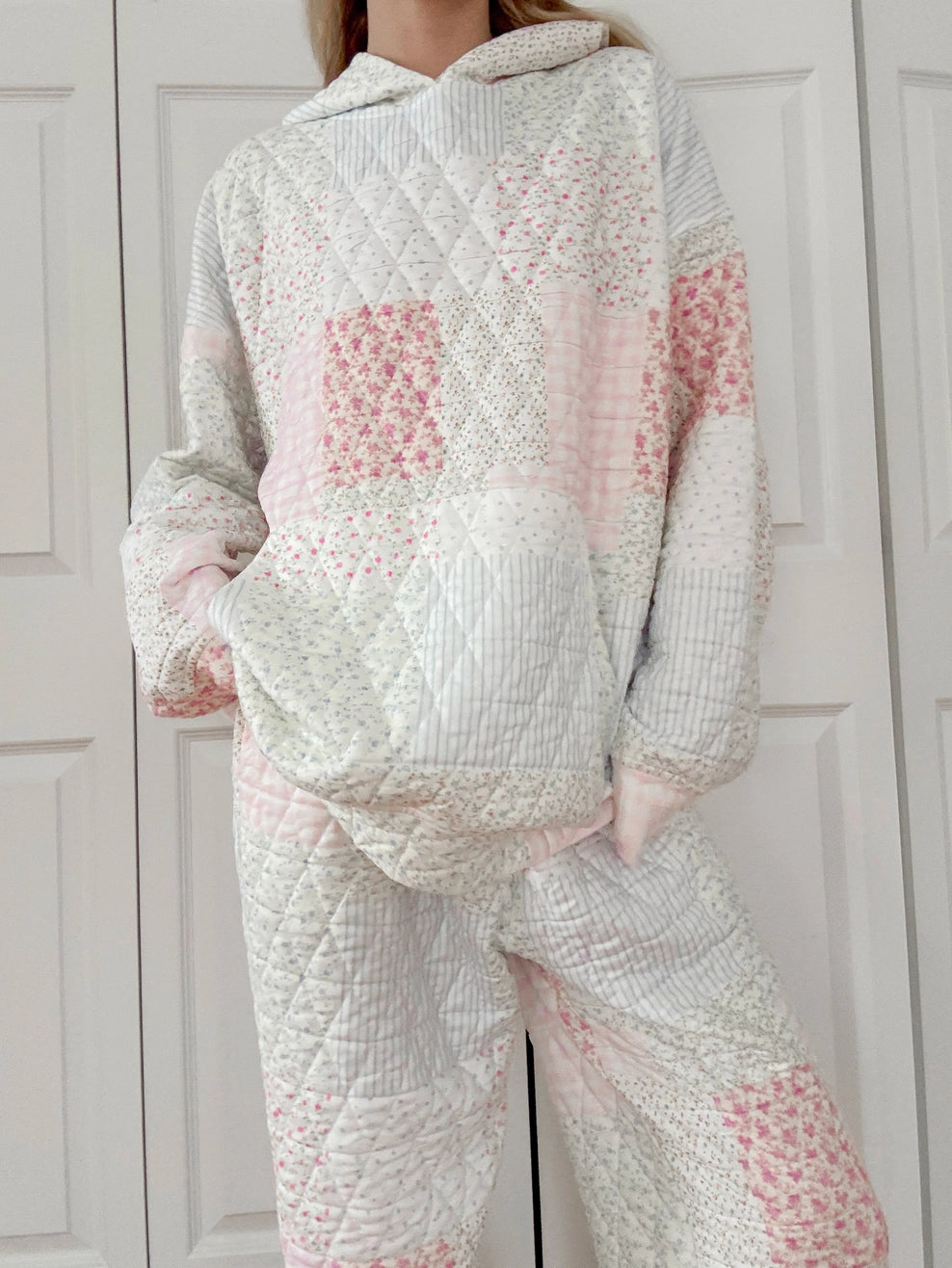 Strawberry Quilt Hoodie