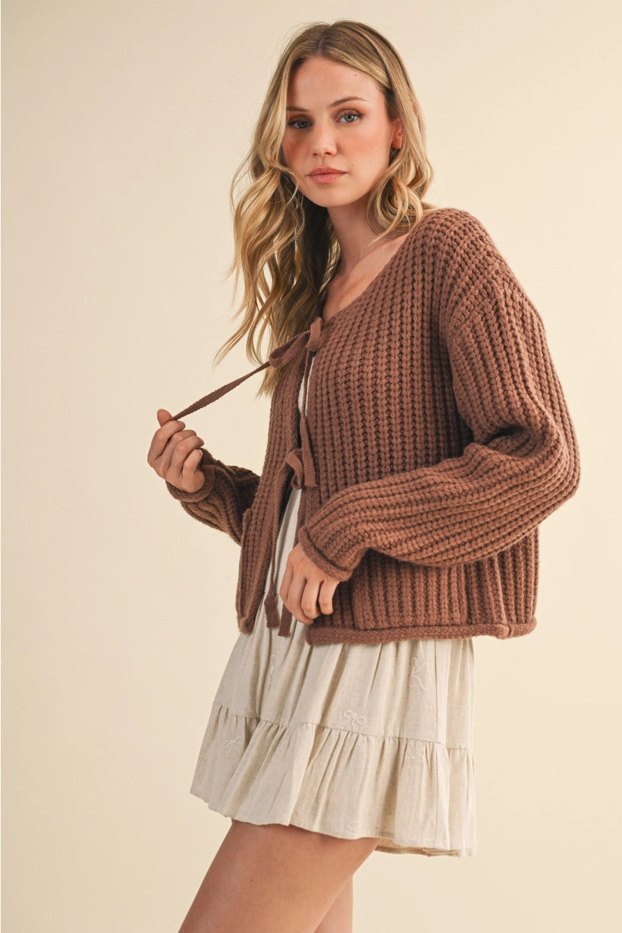 Connie Tie Cardigan
