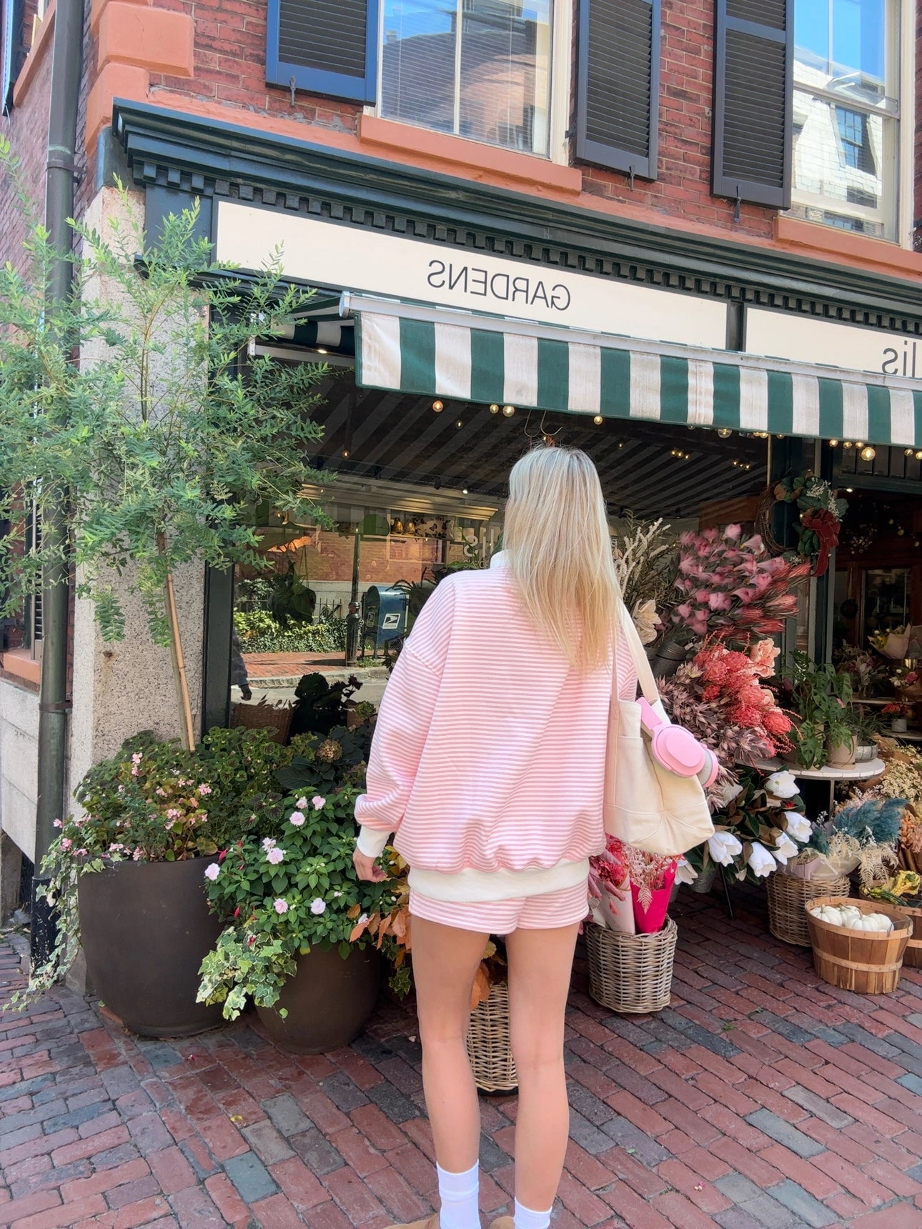 Rosaline Stripe Shorts