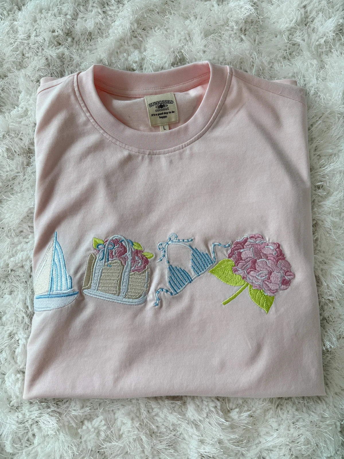 Nantucket Embroidered Tee