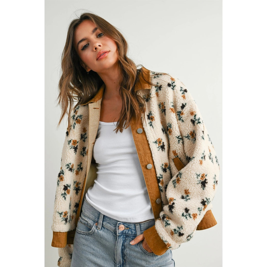MARIGOLD SHERPA JACKET