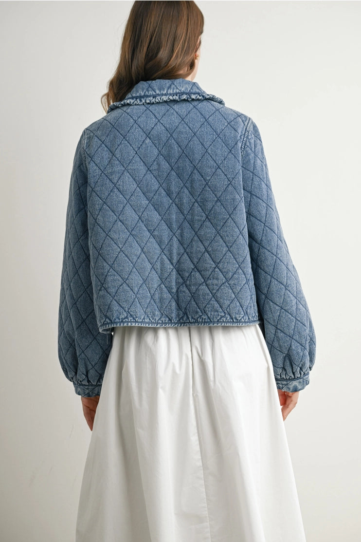 BLUEBIRD QUILTED DENIM JACKET
