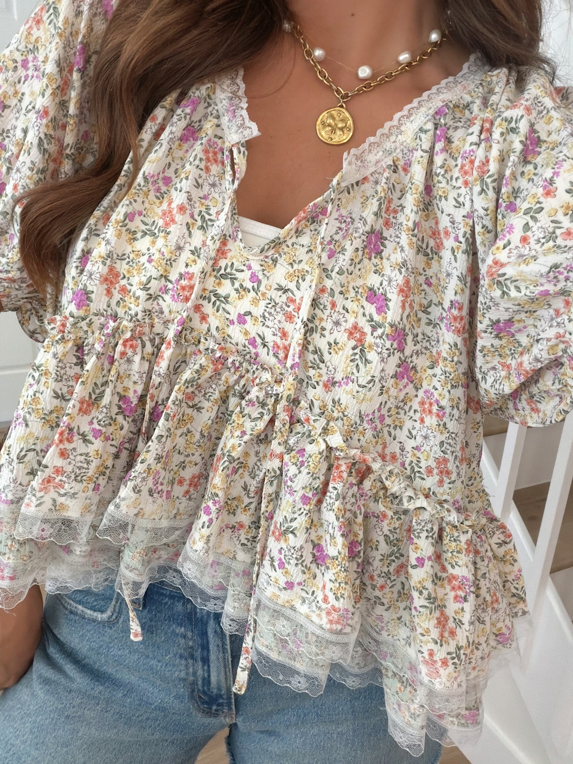 Vienna Floral Blouse