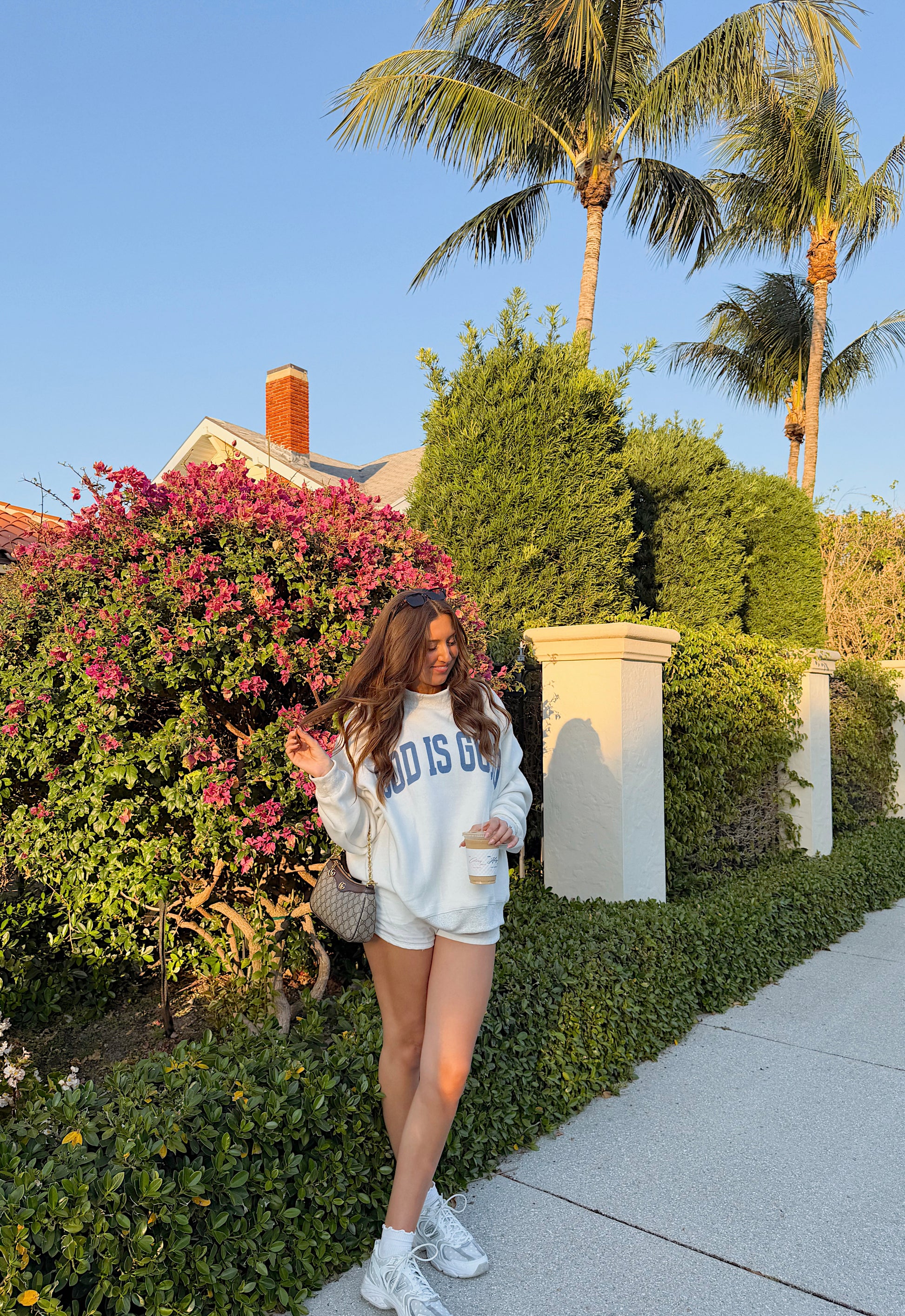 'God is Good' + 'Jesus' Reversible Mockneck • Pre-Order 4/30