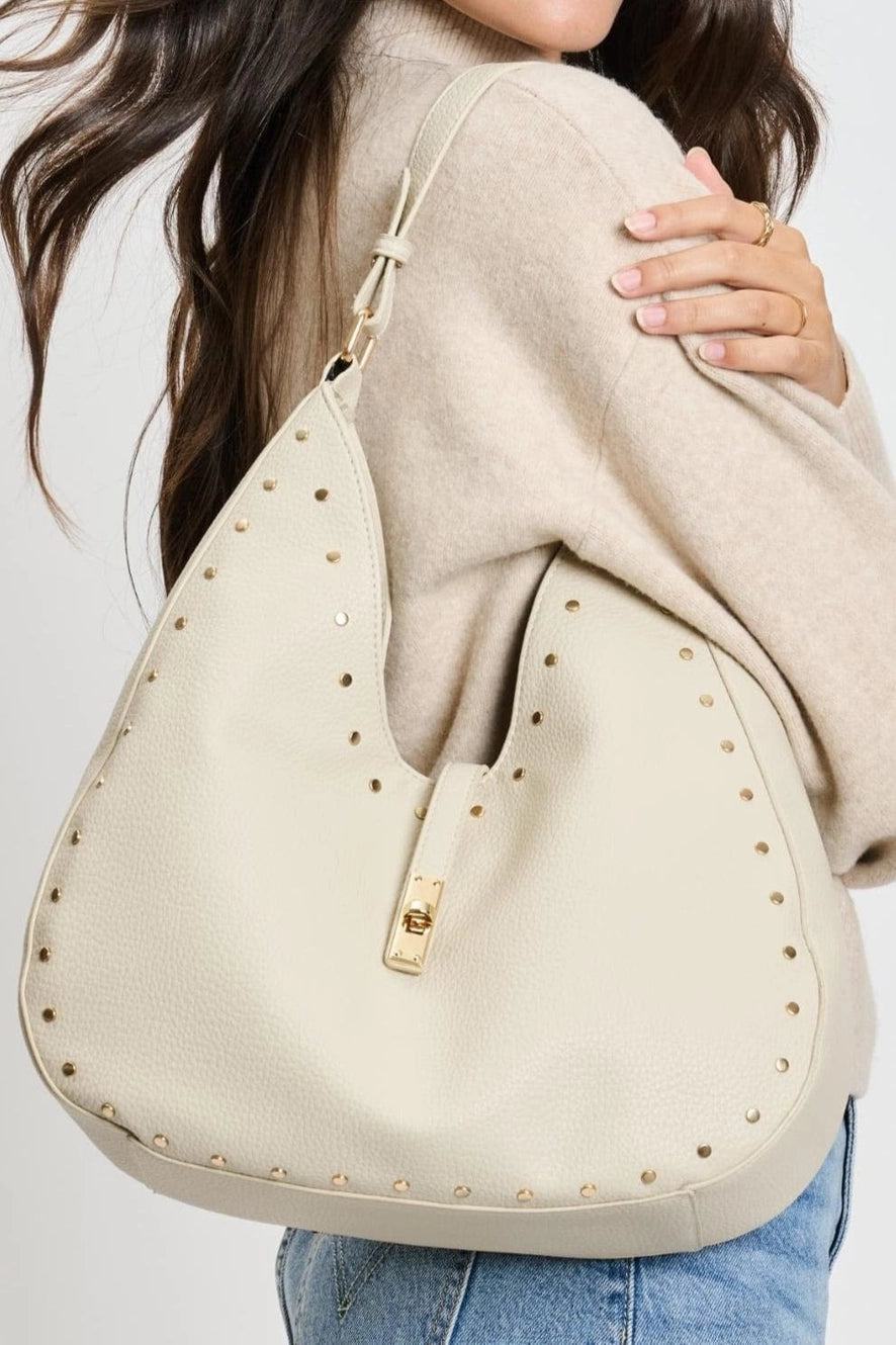 Rodeo Hobo Bag - Cream