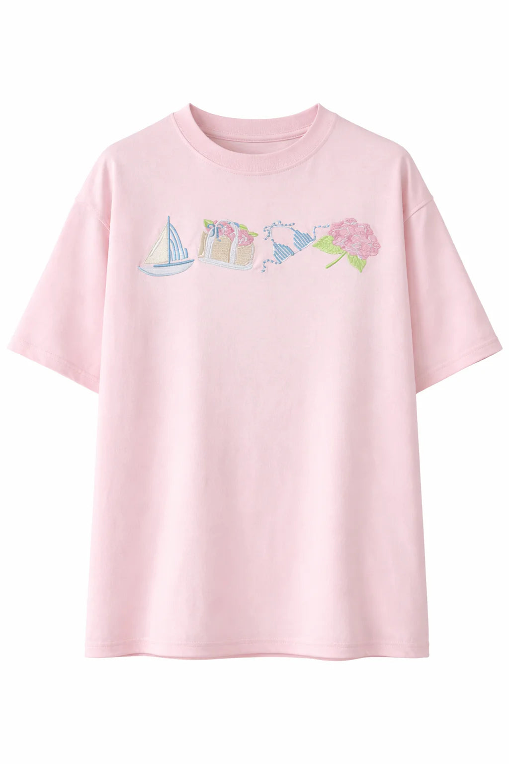 Nantucket Embroidered Tee