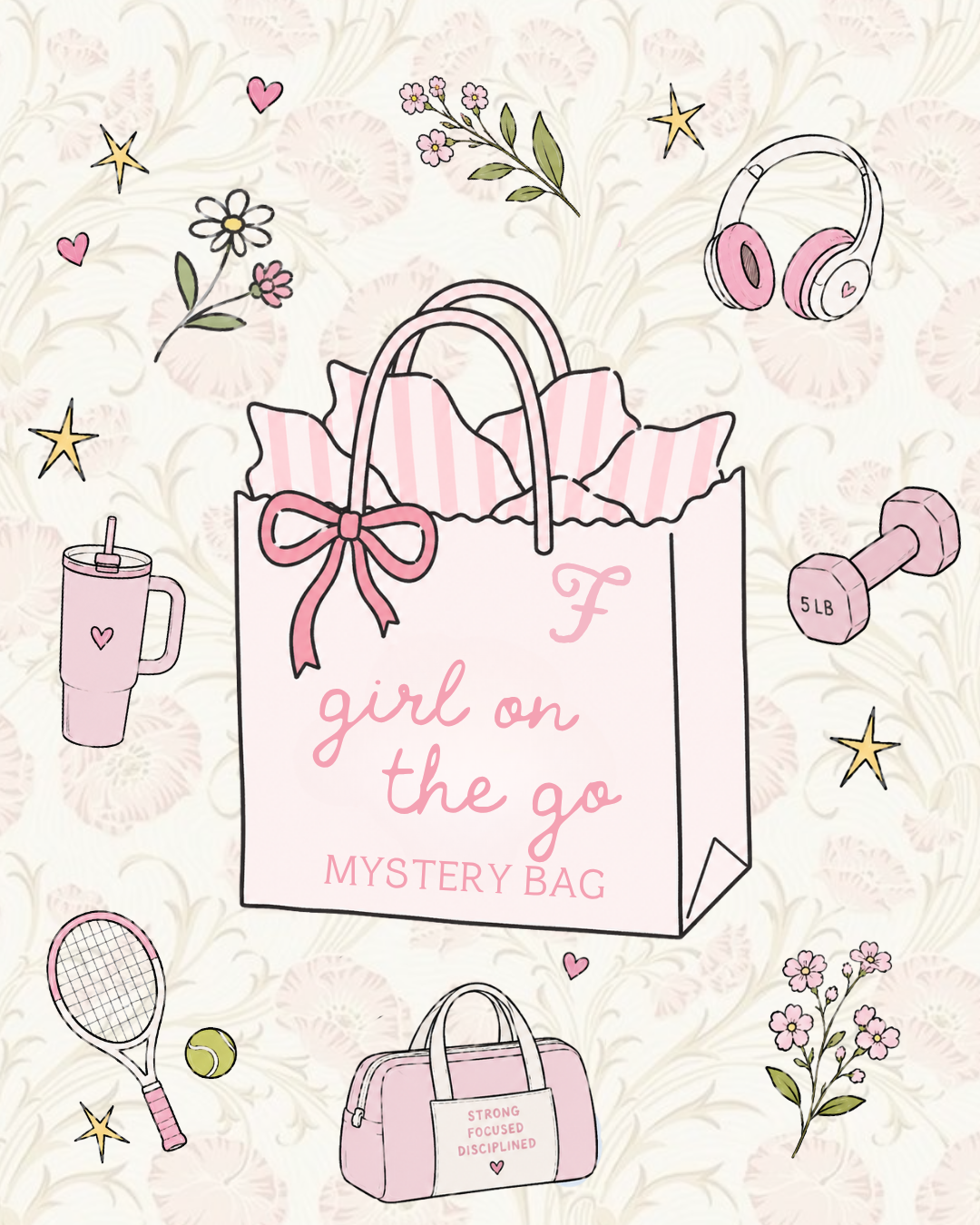 Girl on the Go - 3 Piece Mystery Bag!