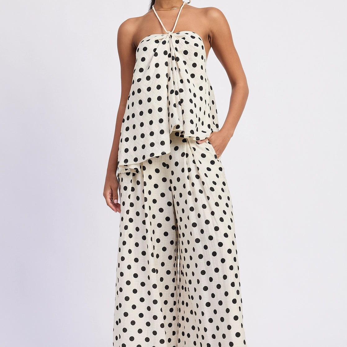 Sarah Francis Wide Leg Pants