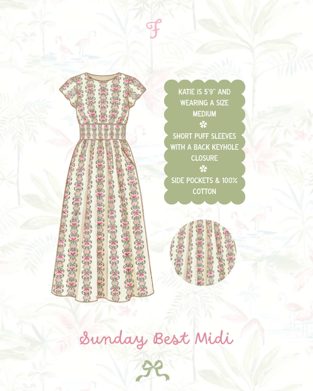 Sunday Best Midi Dress