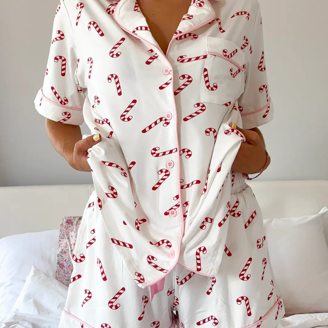 Candy Cane Lane PJs - Top