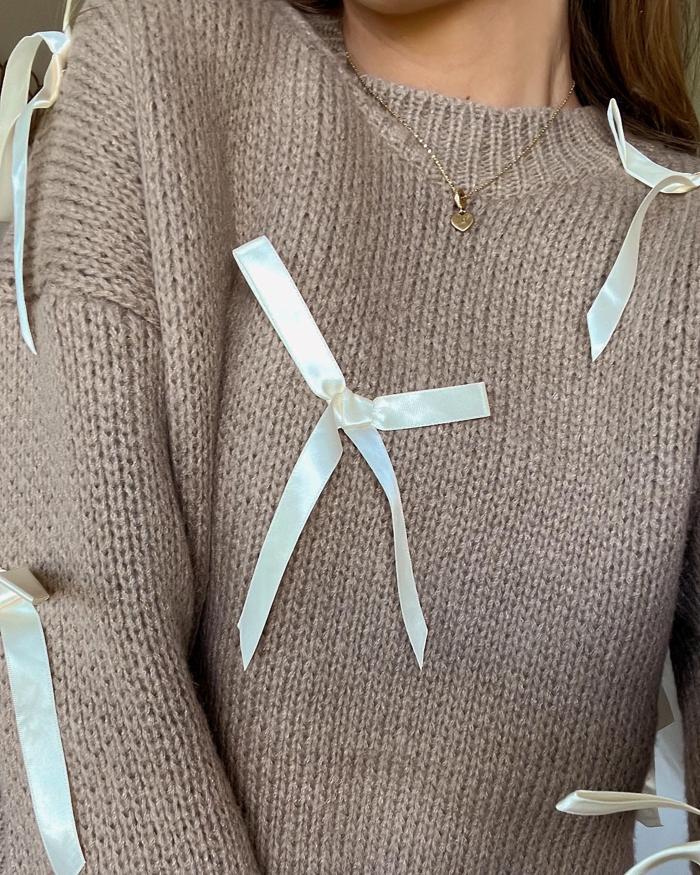 Ditsy Ribbon Knit - Multi Colors