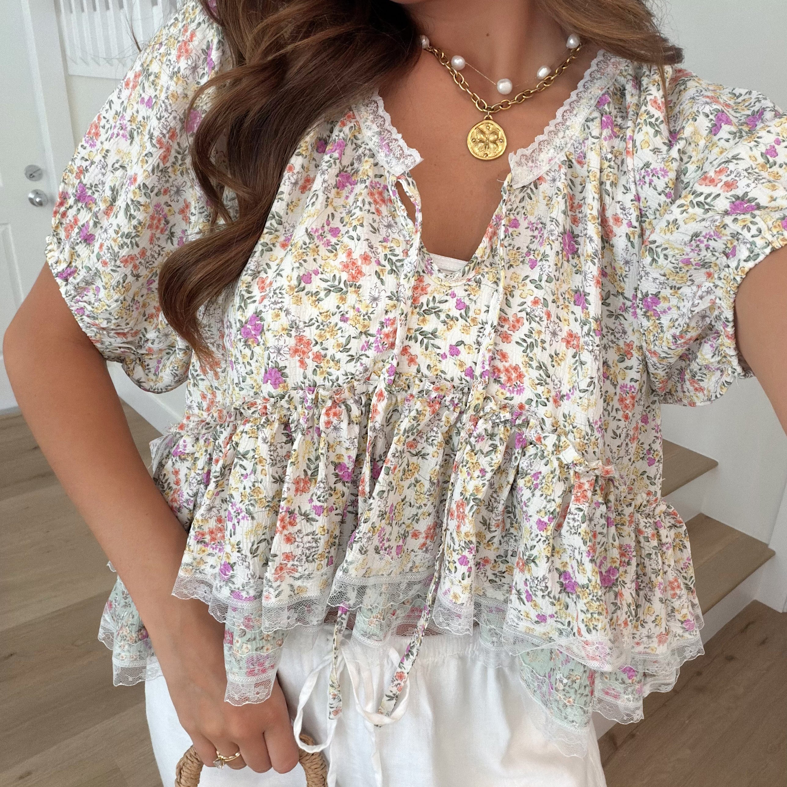 Vienna Floral Blouse