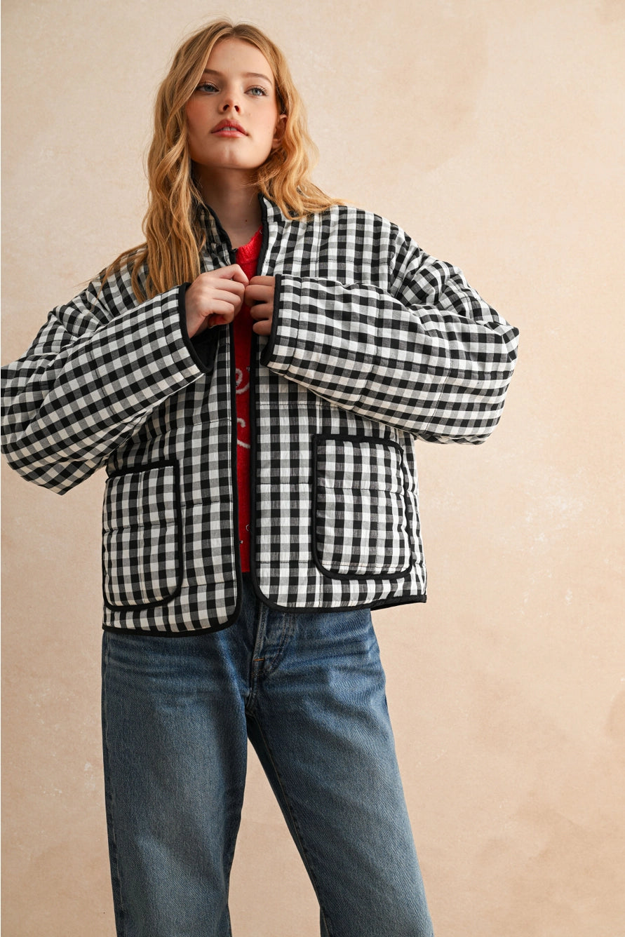 Maribelle Gingham Jacket
