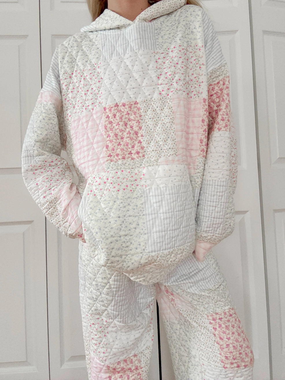 Strawberry Quilt Hoodie