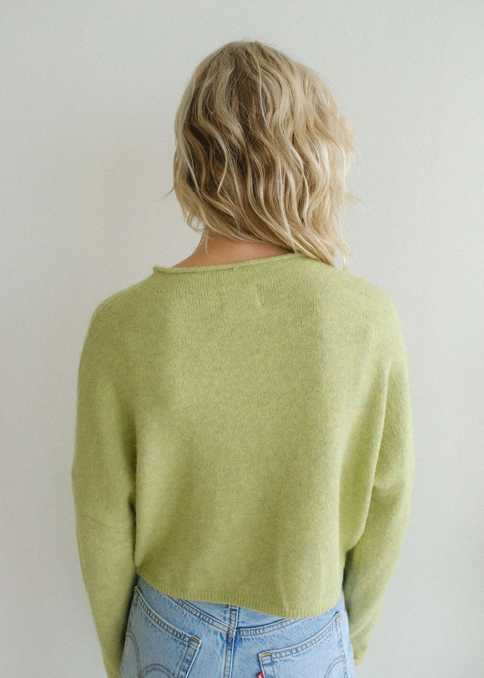 Church Girl Knit - Light Green • Restock