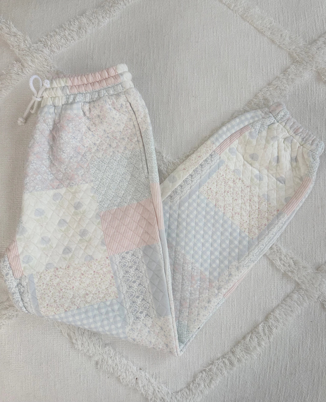 Blueberry Quilt Joggers