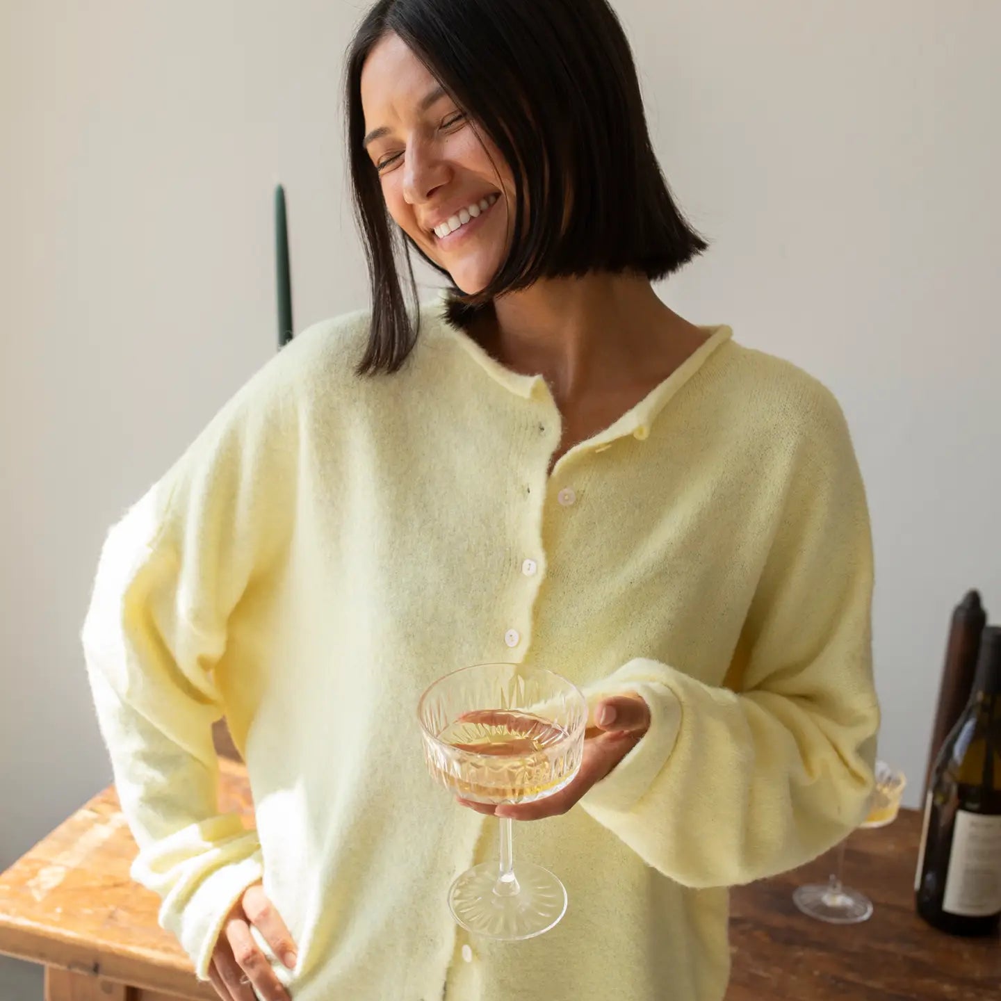 Church Girl Knit - Butter Yellow